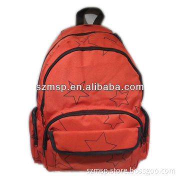 2 shoulder strap Polyester 600 Denier day Screen printing Backpack